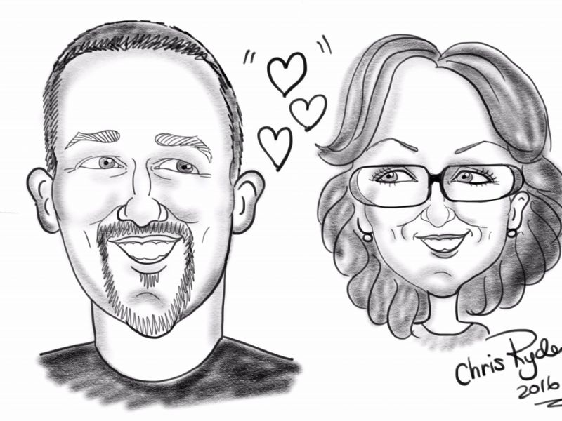 chris caricaturist